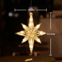 圣诞节装饰灯吸挂两用 北极星