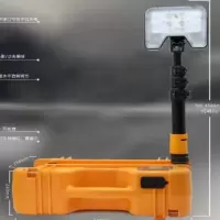 晶全防爆灯 升降杆大于2.5米 1台