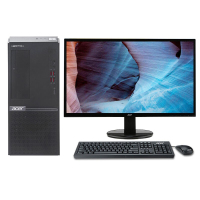 宏碁D650台式电脑 I5-12400/16G/1T+256GSSD/23.8寸显示器