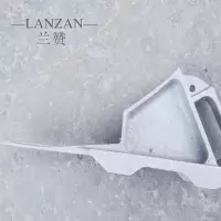 兰赞(LANZAN)矿用轨道铁鞋 轨道铸钢防溜车止轮器动车铁鞋