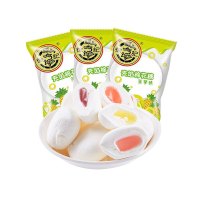 徐福记夹馅棉花糖菠萝味散糖500g*2包夹心软糖结婚庆喜儿童糖果