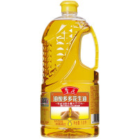 鲁花 花生油 油酸多多 5s压榨一级浓香花生油 油酸含量>55% 食用油 1.6L*1桶