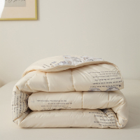 俏佳人澳洲100纯羊毛被子冬被加厚保暖被芯春秋被秋冬季学生宿舍8斤棉被
