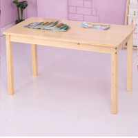匡大课桌实木课桌幼儿园课桌1.2米长桌无椅