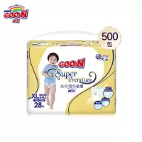 大王GOON 短裤式纸尿裤光羽拉拉裤XL28片*500包(团购专享勿拍)