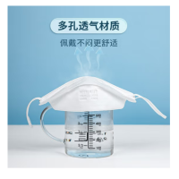 海氏海诺防护口罩防尘防雾霾一次性透气无纺布四层过滤KN95级别独立包装男女家用学生 蓝色柳叶形10只
