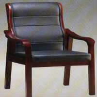 名美 CM26N 黑色 牛皮 办公椅 GD