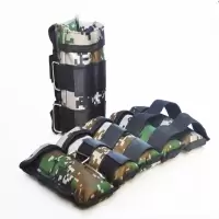 战仞者 3公斤*2只 沙袋 迷彩负重绑腿 绑腿沙袋 负重沙袋 沙绑腿 跑步训练负重沙袋 运动健身负重装备