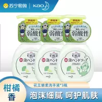 日本进口花王Biore泡沫洗手液240ml*3瓶组合装儿童宝宝婴儿可用多种香型