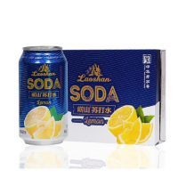 崂山矿泉水 330ml*24果味苏打水(纤体罐)