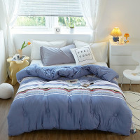 伊伊爱 全棉印花四季保暖被 单人被 飞云之上 150*200cm