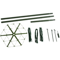 铝合金伪装网军绿支撑杆伪装遮障支撑单副装