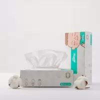 洁丽雅(grace)么么哒棉柔巾 60抽(盒装)MRJ425