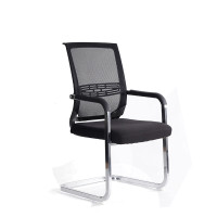思進(SIJIN) 办公时尚职员办公椅会议椅弓形椅网布椅家用休闲电脑椅子 带扶手工字椅