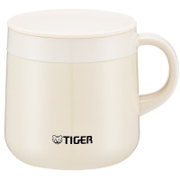 虎牌(tiger) 保温杯不锈钢双层真空办公咖啡杯 咖啡色 MCI-A28C