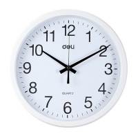 得力 9005 挂钟(白)(只)30cm(12寸)