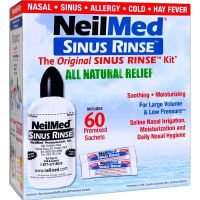 NeilMed 洗鼻器 成人鼻腔冲洗器洗鼻壶生理盐水洗鼻(洗鼻器240ml+60包洗鼻盐)