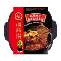 海底捞自嗨锅(麻辣牛肉和酸爽番茄牛肉)混装