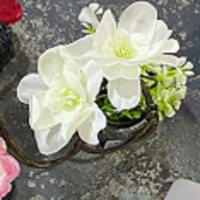 山茶花 酒店餐厅许愿树商场桃花摆件