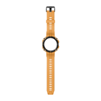 华为/HUAWEI WATCH GT Cyber 晨曦黄闪变表壳-黄色氢化丁腈橡胶表带(运动机能款)