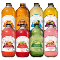 宾得宝 澳洲原装进口多口味果汁味汽水375ml/瓶 8口味组合375ml*8瓶(BY)