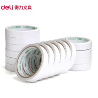 得力(deli)双面胶30402棉纸双面胶带16卷/袋 18mm