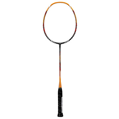 李宁(LI-NING)AYPP052-1 羽毛球拍 全碳素男女通用款单拍 A700-灰金