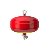 俊烨 8公斤悬挂干粉灭火器8kg灭火器FZX-APT8/1.2 吊挂温感自曝干粉球型灭火自动装置