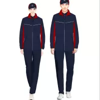 天鸣加油站经理劳保服 防静电 春秋款