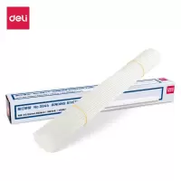 得力(deli)3844 财务装订机专用透明装订铆管Φ4.8mm*500mm 100支