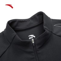 安踏跑步系列男长袖针织长T直筒长裤(套)