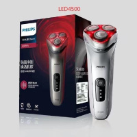 飞利浦(PHILIPS)电动剃须刀 LED4500 红光醒肤科技男士刮胡刀