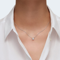 施华洛世奇(SWAROVSKI) 简约单钻小圆点项链 送恋人5408442