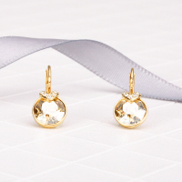 施华洛世奇(SWAROVSKI) 小号贝拉耳环金色5349963