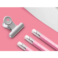 得力(deli)HB六角三木原木铅笔