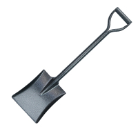 谋福(CNMF)全钢园艺铲 户外园林挖土工具农用种植铁锹铁锨[锰钢一体方锹(102型) ]9949