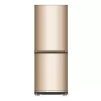 康佳(KONKA)BCD-158D2GXU 双门冰箱匀冷两门家用小冰箱节能电冰箱保鲜 金色