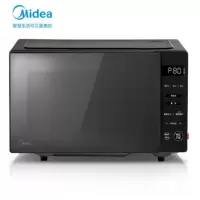 美的(Midea)多功能家用微波炉20升大平板均匀加热智能解冻智能菜单PM20B1