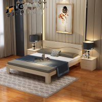 金菲罗格实木床现代简约床架舒适单人床
