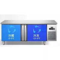 冷藏工作台 豪华双温柜(冷藏+冷冻)180x80x80cm 1台