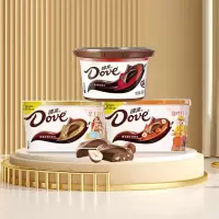 德芙Dove丝滑牛奶巧克力分享碗装