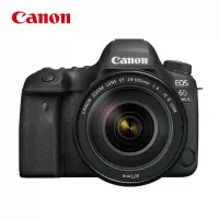 佳能(Canon)EOS6DMarkII6D2单反相机L级24-105标准套装+64G卡+三脚架+原装包