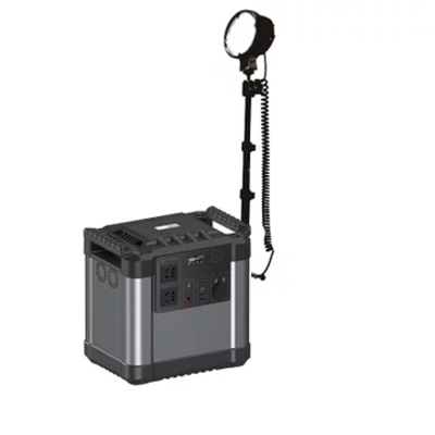 顶火 GMD2668E5 LED10W、220VAC/12VDC/5VDC 6000K 移动照明灯(计价单位:台)银白