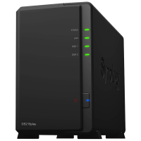 群晖(Synology)DS218play 四核 心 2盘位NAS网络存储服务器 (无内置硬盘 )