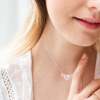 施华洛世奇(SWAROVSKI) 唐嫣同款无限爱意项链 送恋人 5520576