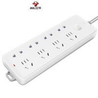 公牛(BULL) 插座 GN-403 总控8位插排白色5米