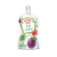 亨氏(Heinz)苹果西梅泥78g 适用辅食添加初期以上 亨氏超金婴儿果泥无添加宝宝辅食果泥吸吸袋宝宝22年3月产