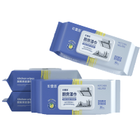 厨房湿巾去油去污家用油烟机清洁强力去油污湿纸巾2包装