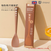 vinland 专利款抗菌宝宝辅食硅胶铲子婴儿童厨具耐高温奶锅炒菜锅铲勺