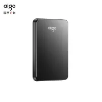 爱国者(aigo) HD809 内嵌USB3.0 简约商务 移动硬盘 便携式移动硬盘 2T